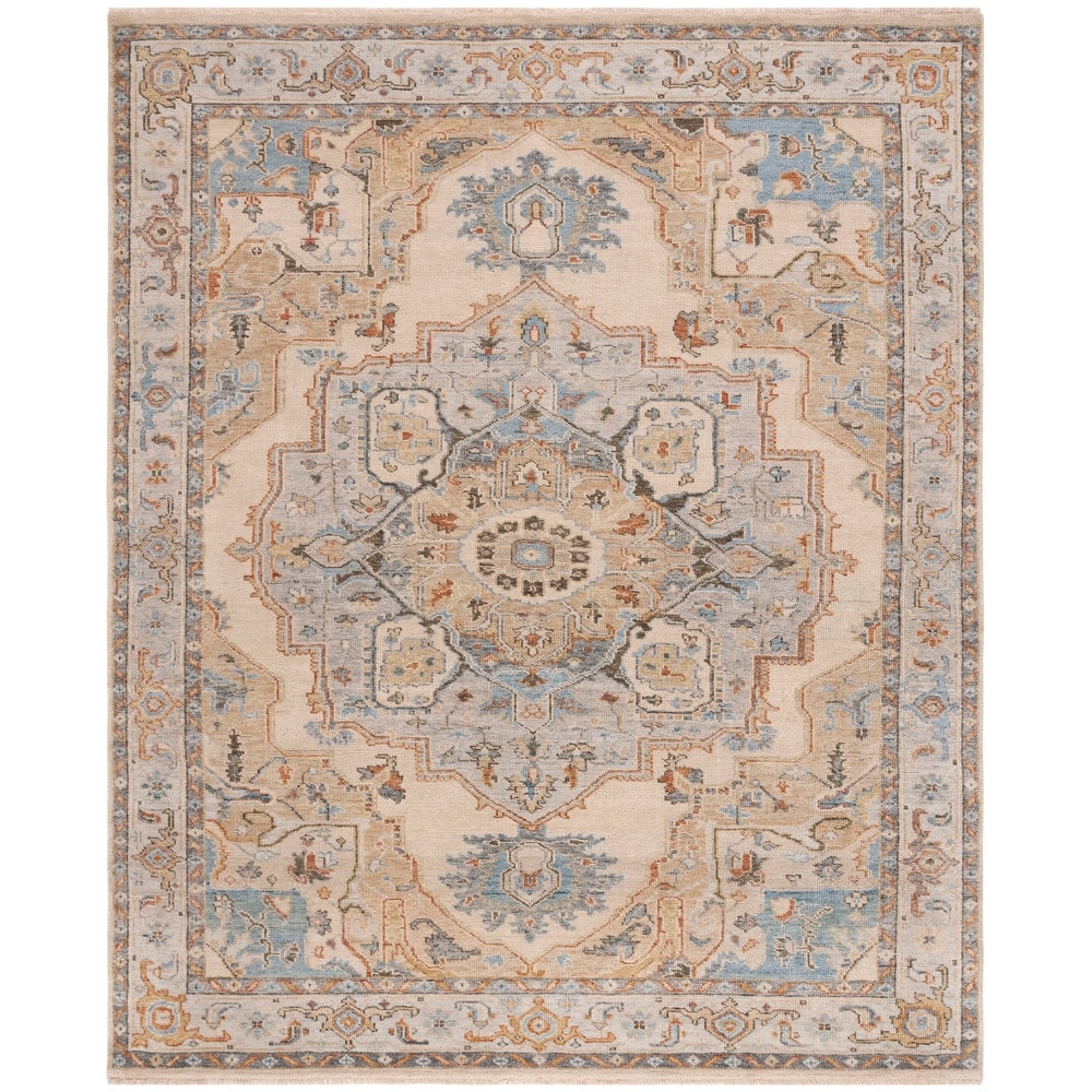 SAFAVIEH Hand-Knotted Sultanabad Violanda Traditional Wool Rug