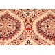 preview thumbnail 5 of 6, Modern Kafkaz Peshawar Agnus Ivory/Blue Wool Rug (8'1 x 9'10) - 8 ft. 1 in. x 9 ft. 10 in.