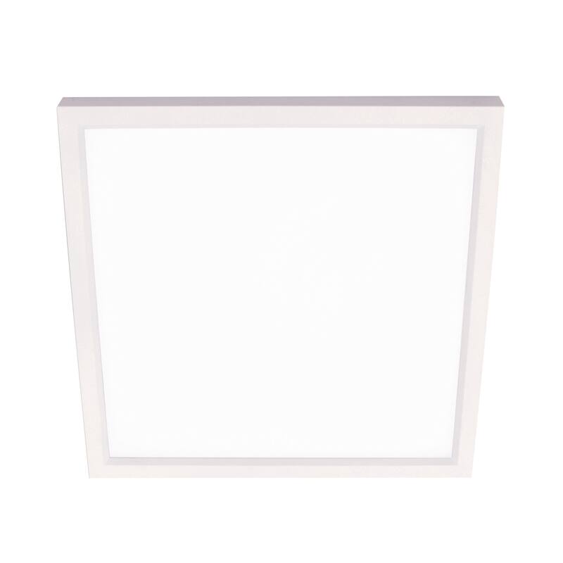 AFX EGSF04LAJD1 Edge Square 4" Wide LED Flush Mount Ceiling Fixture - White