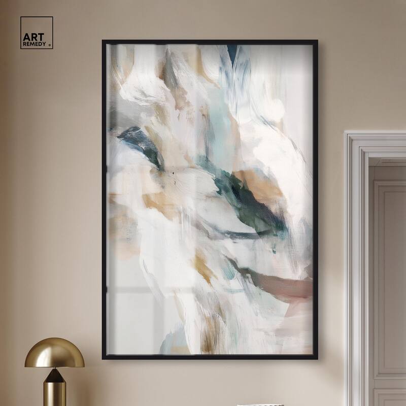 Whispering Colors II Shadowbox by Art Remedy