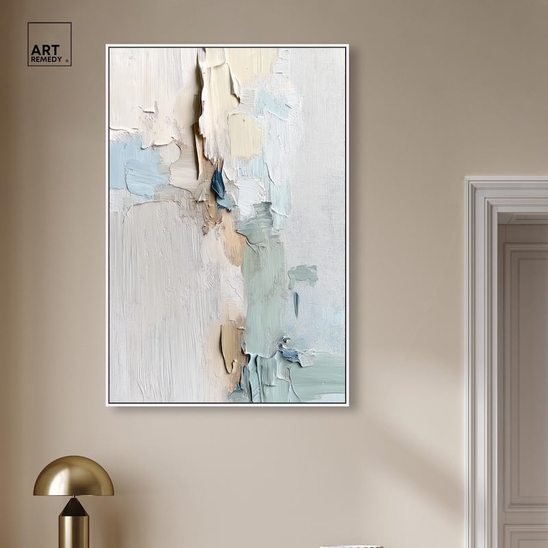 Impasto Intervals III Canvas by Art Remedy