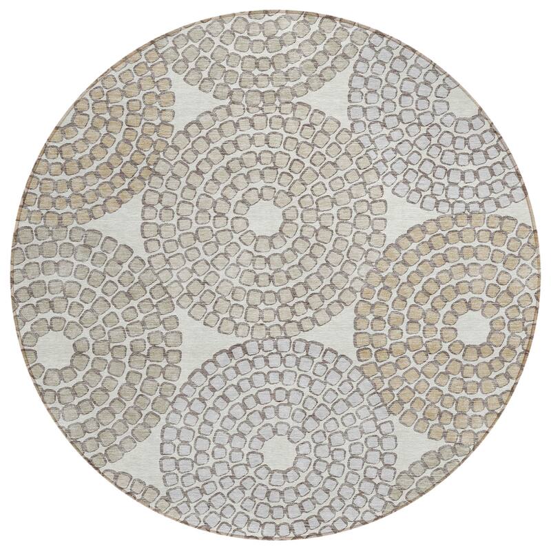 Machine Washable Indoor/ Outdoor Chantille Contemporary Rug