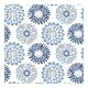 Chesapeake Sunkissed Blue Floral Wallpaper - 20.5 x 396 x 0.025 - On ...