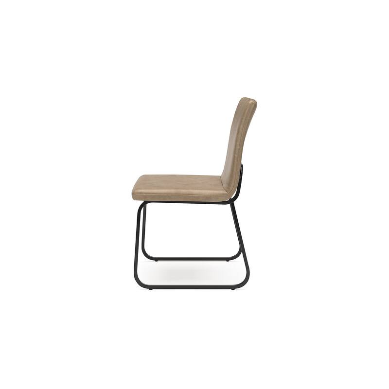 Signature Design by Ashley Pharwynn Brown Dining Chair (Set of 4) - 18.63" W x 22.63" D x 34.88" H
