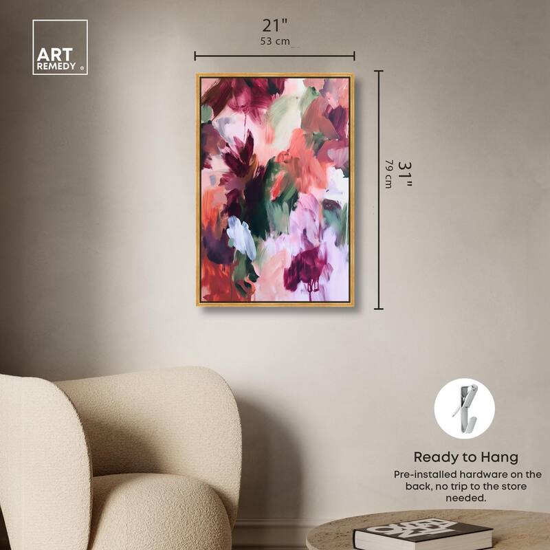 Adelas Garden II Canvas by Art Remedy