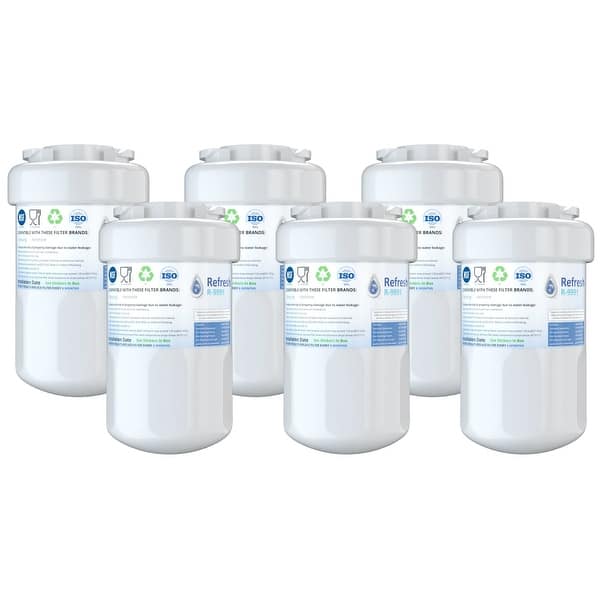 Refresh R 9991 Fits With Ge Mwf Gwf Mwfp Mwfa Water Filter 6 Pack White Overstock 20830671