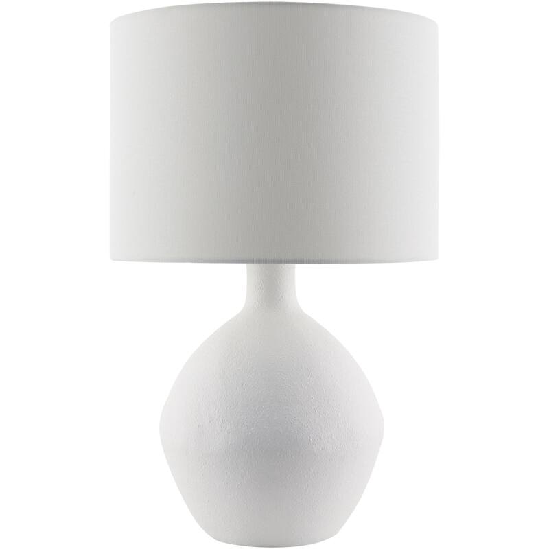 Livabliss Mably Traditional Accent Table Lamp - White
