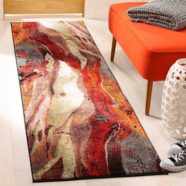 Shop Safavieh Glacier Bree Modern Abstract Rug On Sale