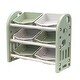 preview thumbnail 14 of 17, Kids Toy Storage Organizer with 6 Bins for Playroom, Bedroom