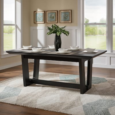 Harstad 72" Wood Finish Rectangular Dining Table by iNSPIRE Q Modern
