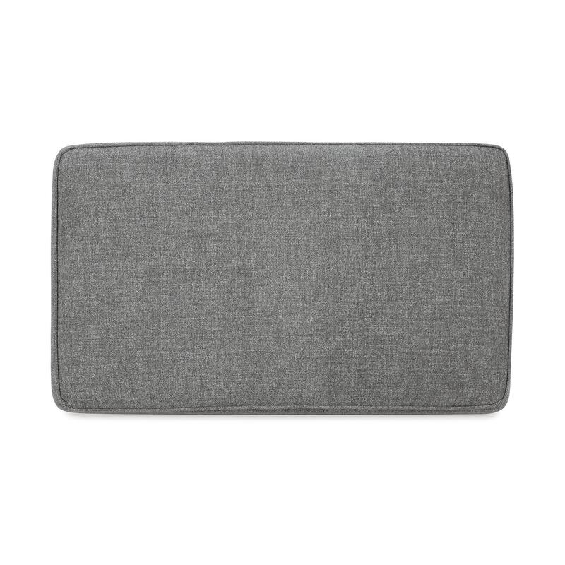 Signature Design by Ashley Mathonia Smoke Ottoman