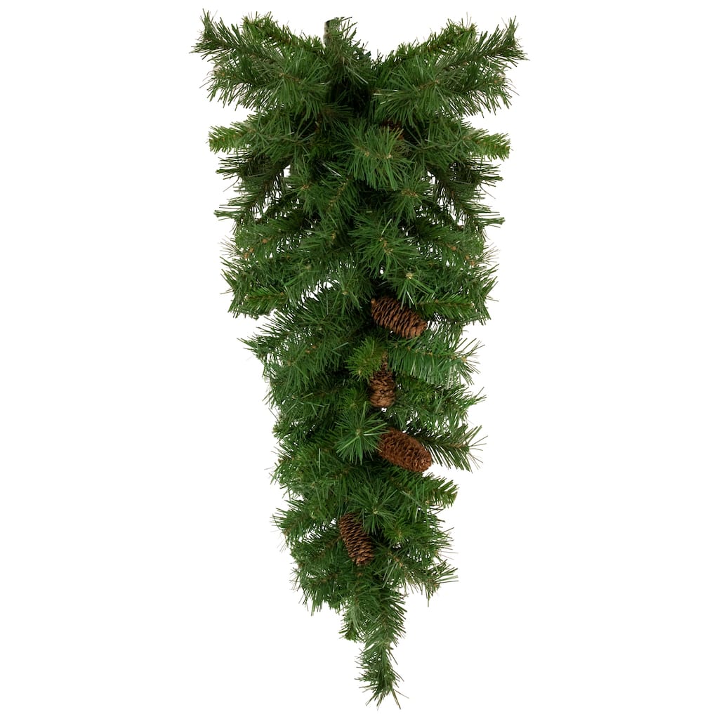 Dakota Pine Artificial Christmas Teardrop Swag - 42" - Unlit
