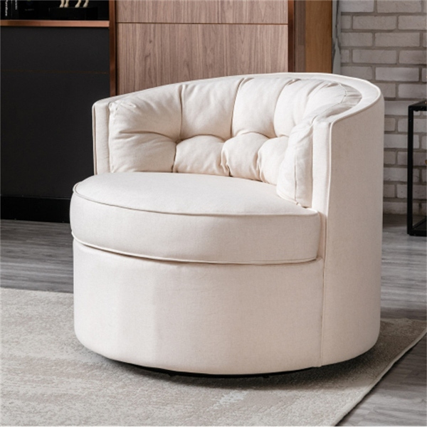 Wide barrel deals chair