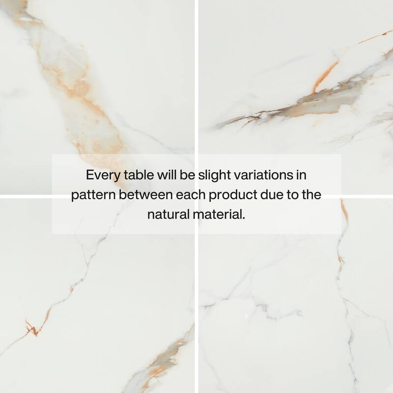 78.74" Large Modern Luxury Rectangle Dining Table, Kitchen Dinner Accent Table