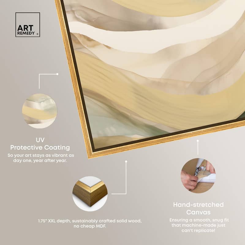 Dunes of Time I Canvas Set of 2 by Art Remedy