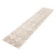 preview thumbnail 4 of 7, ECARPETGALLERY Hand-knotted Mystique Light Grey Wool Rug - 2' 7" x 11' 11"