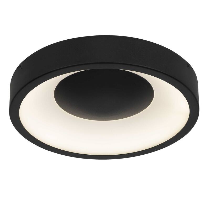 11 inch Black LED Flush Mount