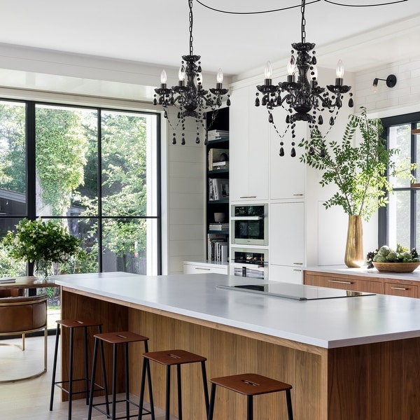 Modern Plug in Swag Chandelier Black Crystal Chandeliers for Bedrooms On Sale Bed Bath Beyond 37777776