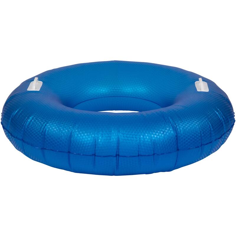 42" Blue Sparkle Inflatable Swimming Pool Tube Ring Float