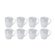 preview thumbnail 7 of 6, Fitz and Floyd Platinum Vine 32-Piece Dinnerware Set, Service for 8
