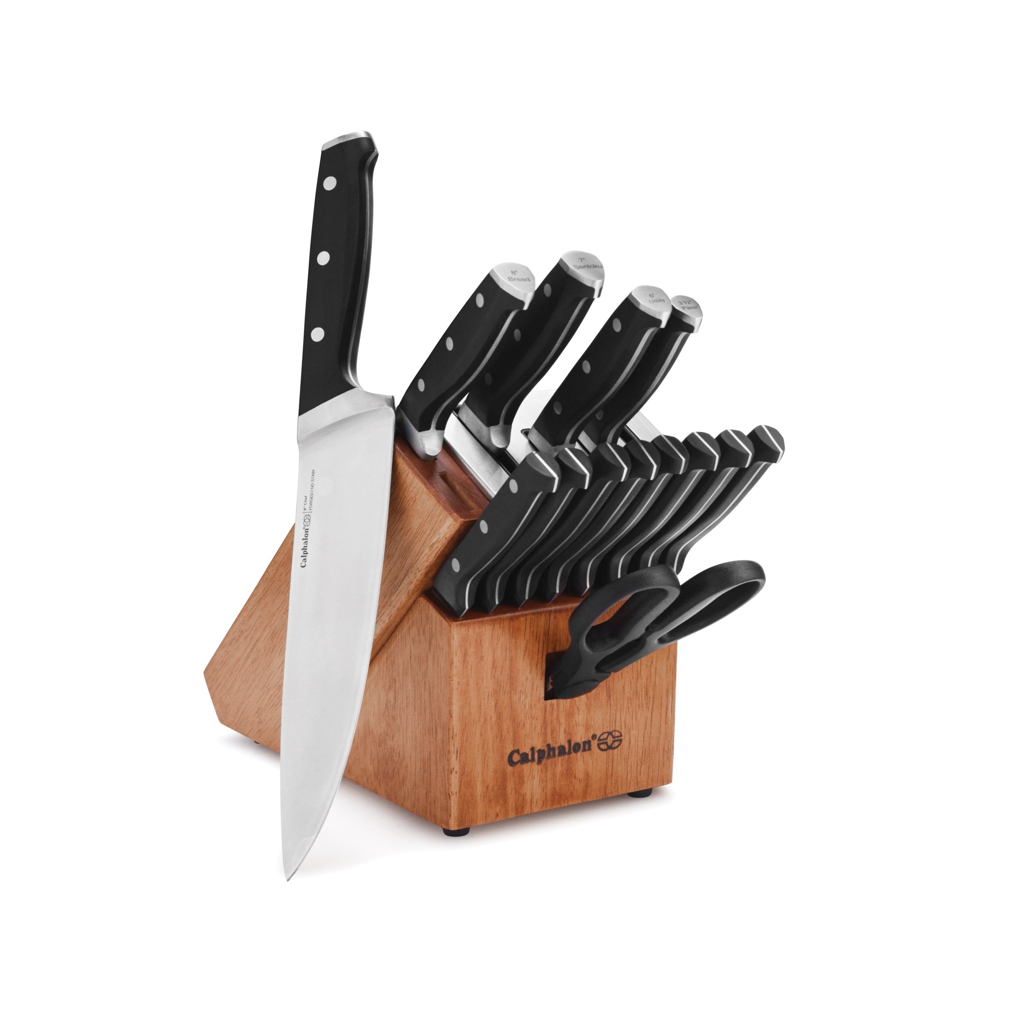 Calphalon® Classic™ Self Sharpening Cutlery Knife Block Set With SharpIN™ Technology%2C 15 Piece 