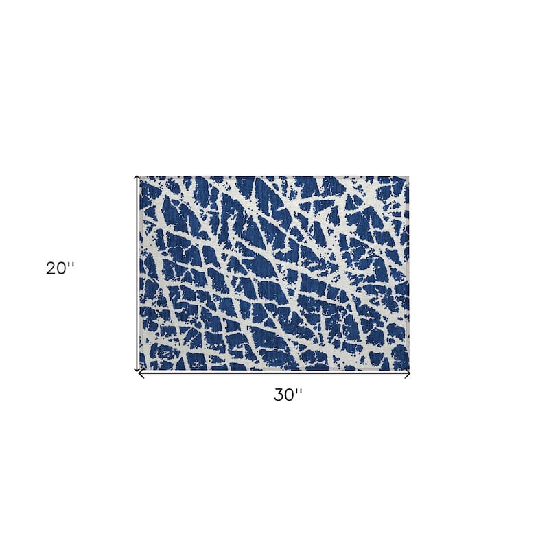 Dari Modern Art-Inspired Weather Resistant Versatile Elegance Outdoor Rug - 2' x 3'