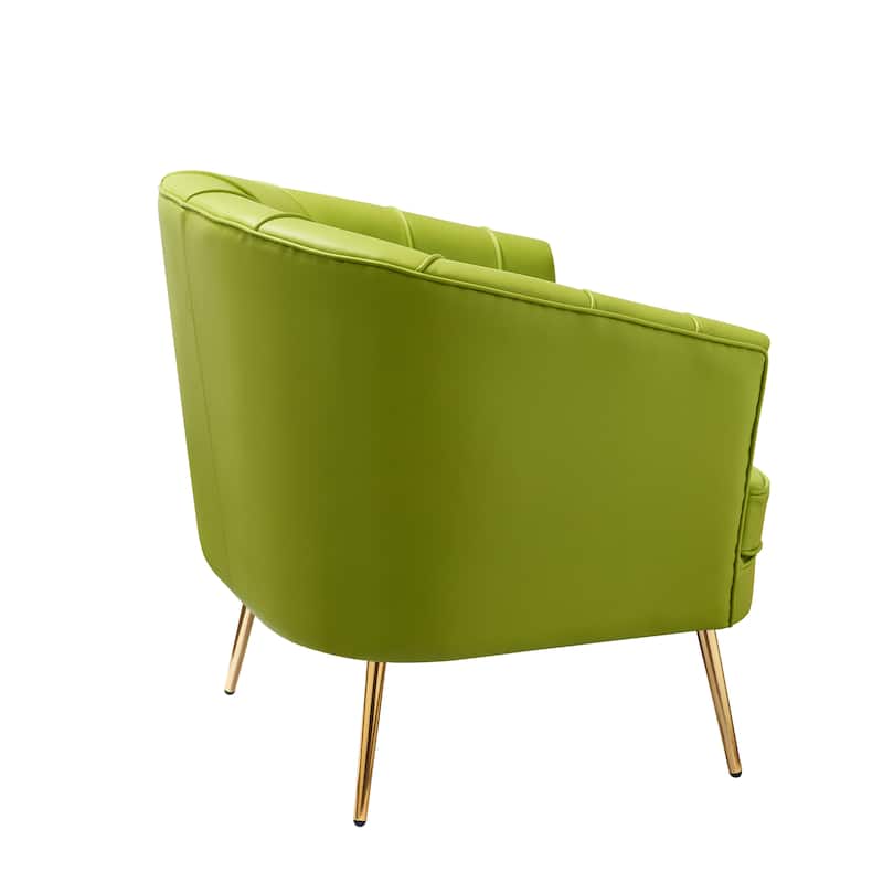 Delicia Contemporary Upholstered Accent Chair by Furniture of America