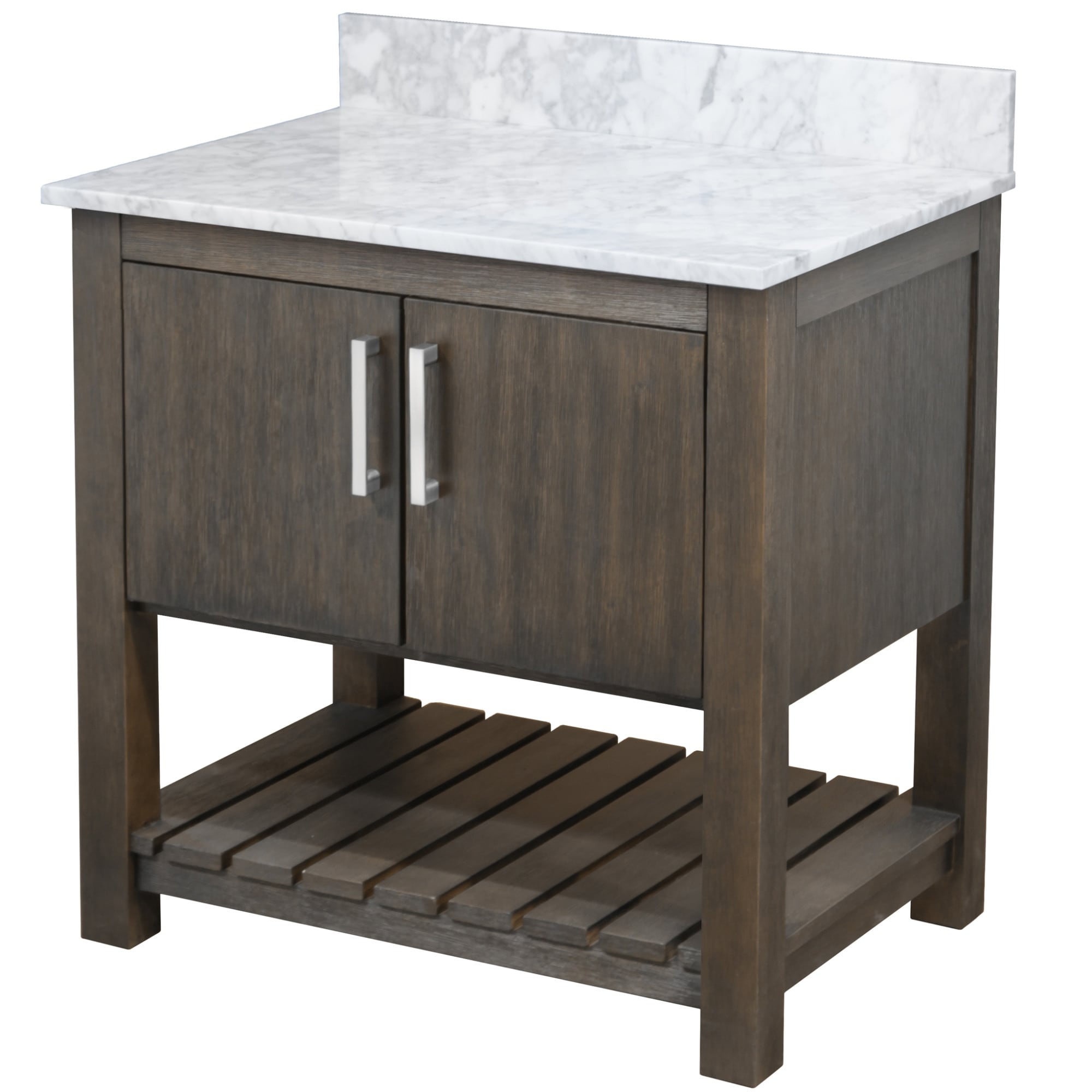 Miseno MV-30CM-NOBV-CAR 30" Free Standing Vanity Set with Cabinet and
