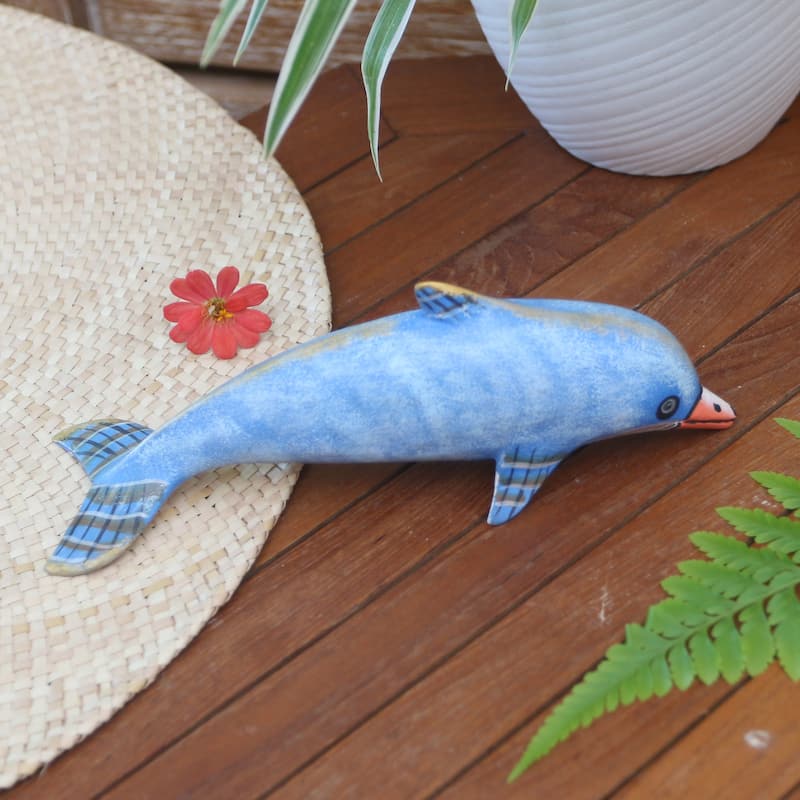 Novica Handmade Air Play Wood Statuette