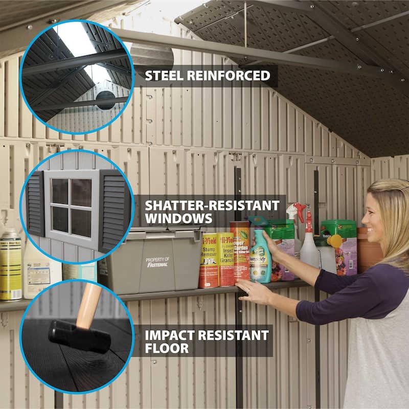 Lifetime 20 Ft. x 8 Ft. Outdoor Storage Shed