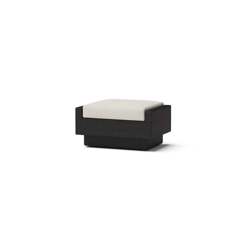 Portofino Comfort 8 Piece Sunbrella Outdoor Patio Motion Fire Seating