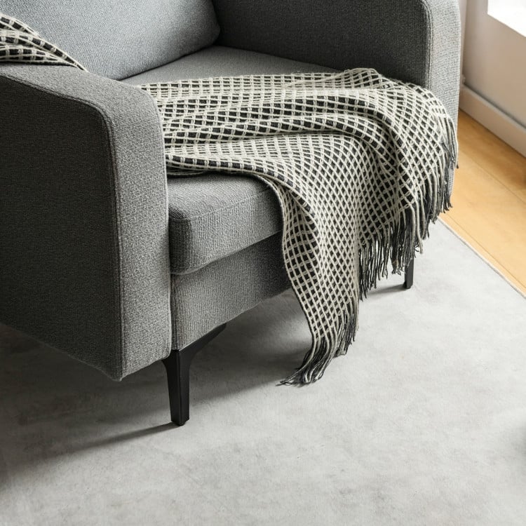 Modular L-shaped Sectional Sofa with Reversible Chaise and 2 USB Ports - 94.5" x 63" x 32.5"(L x W x H)