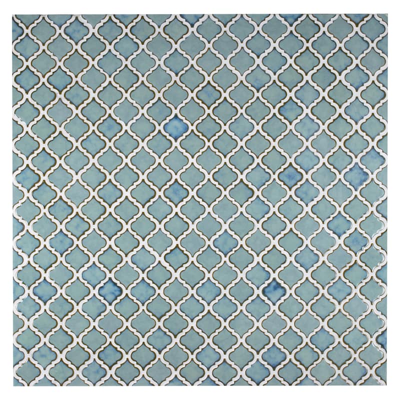 Merola Tile Hudson Tangier Marine 12-3/8" x 12-3/8" Porcelain Floor and Wall Tile
