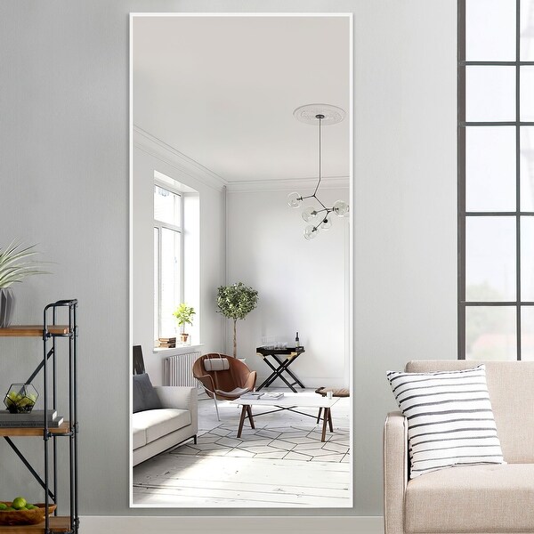 BED & BATH BEYOND ウォールミラー 　鏡　ミラー　46x56 Modern Glam Large Full-length Floor Wall Mirror - Bed Bath