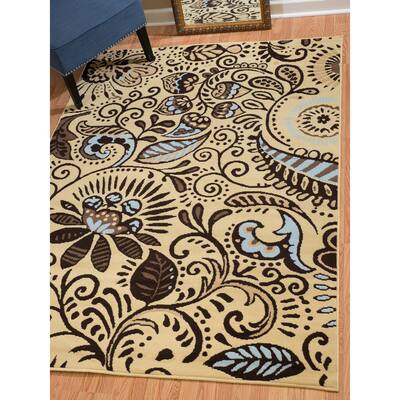 Westfield Home Montclaire Ginger Transitional Area Rug