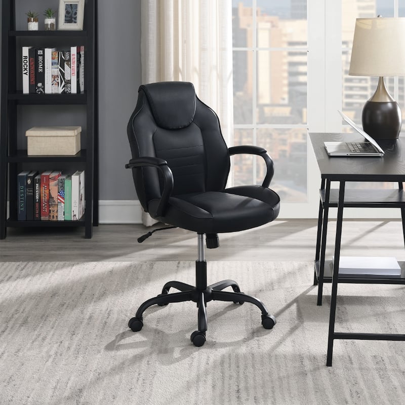 Office Chair with Padded Armrests
