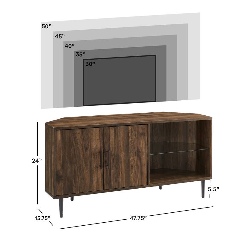 Middlebrook Esbo 48-inch Corner TV Stand Console