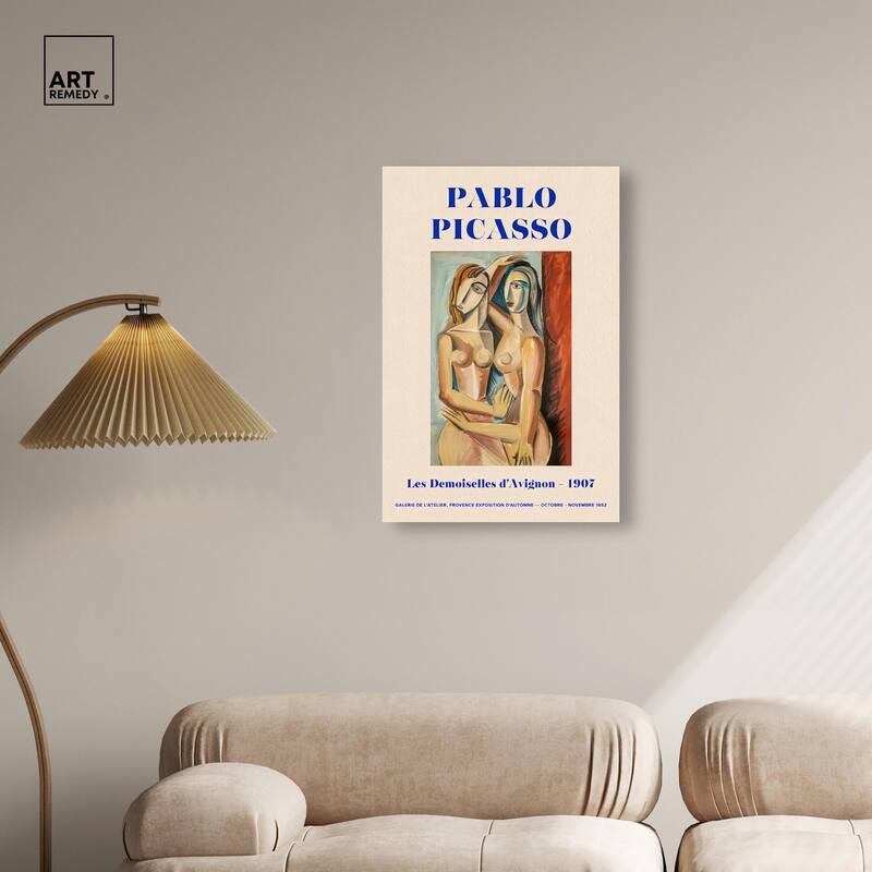 Picasso's Avignon Canvas by Art Remedy, Gallery Wrapped