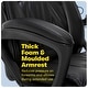 preview thumbnail 58 of 86, Serta Hannah Office Chair with Headrest Pillow, Adjustable Ergonomic Desk Chair with Lumbar Support