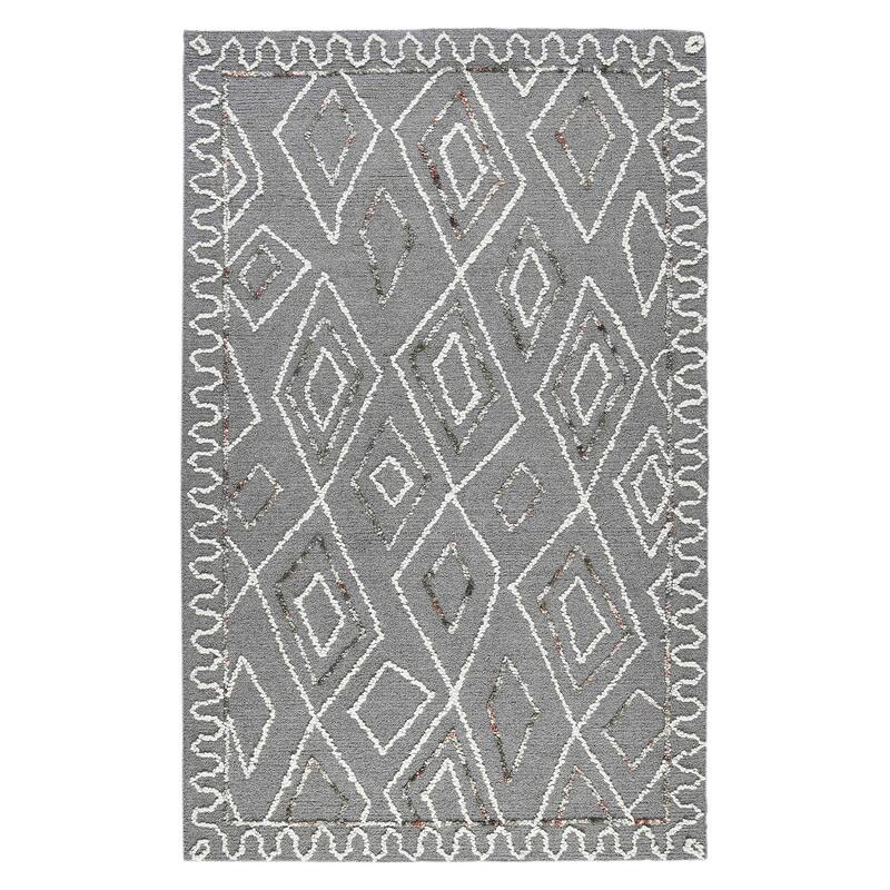 Bakari Tania Hand-Hooked Wool Area Rug
