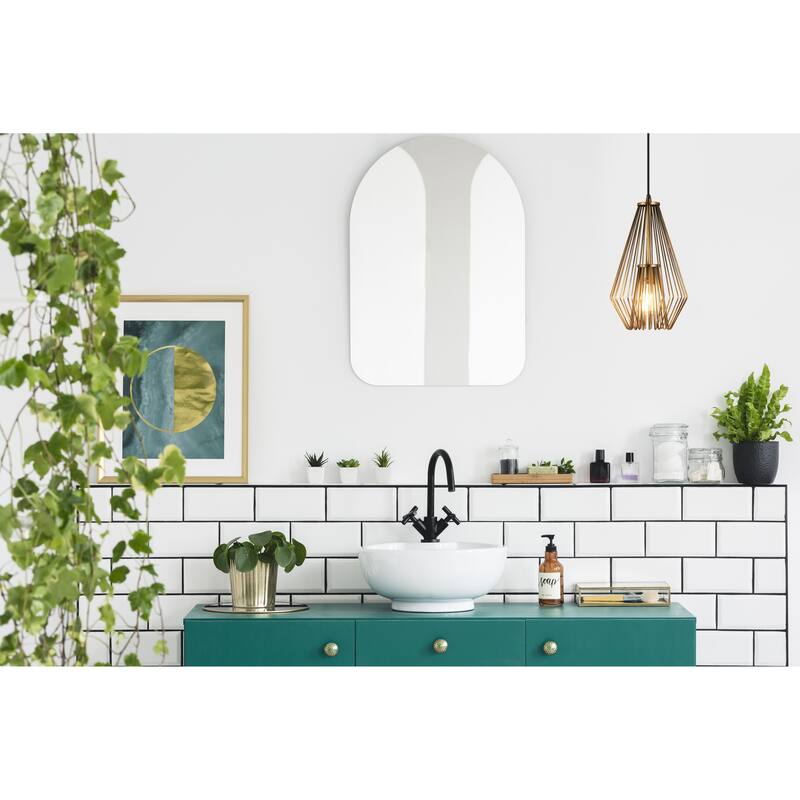 Quintus 1 Light Mini Pendant - Rubbed Brass