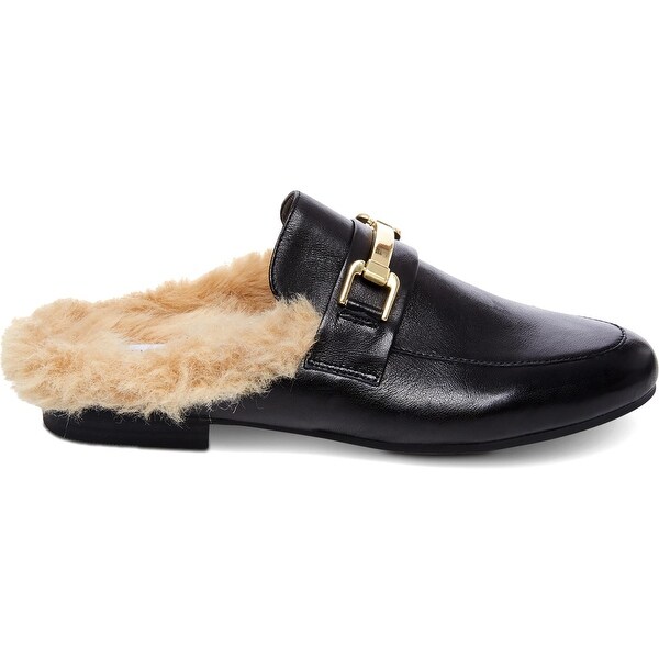 steve madden mules fur
