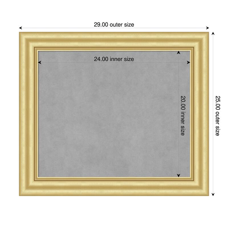Amanti Art Sophia Gold Framed - 29 x 25 in - Sophia Gold