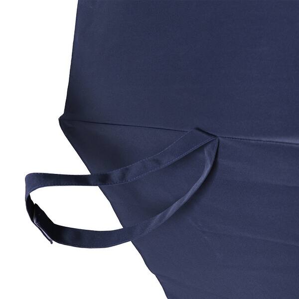 Shop Black Friday Deals On 10ft 8 Ribs Patio Offset Umbrella Replacement Canopy Canopy Only Overstock 31880212