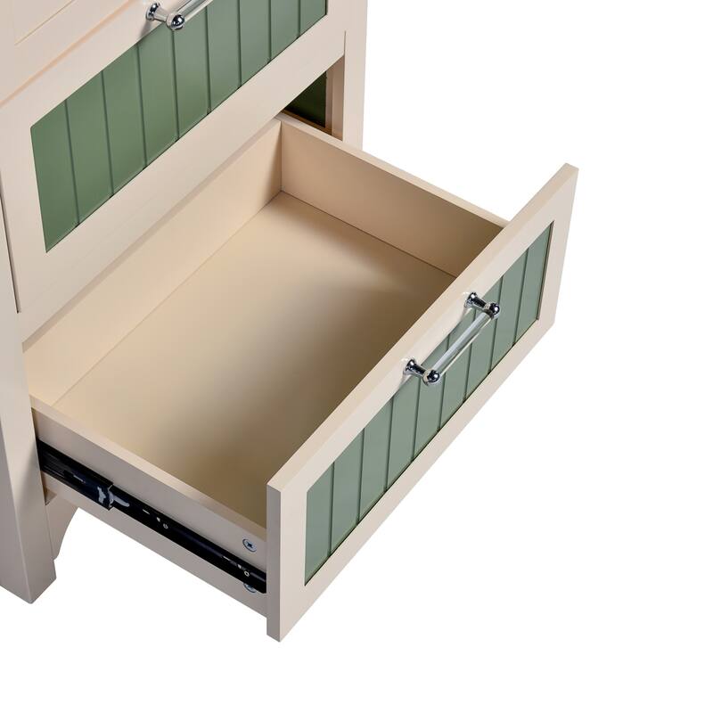 24" Bathroom Vanity Cabinet Set with 2 Drawers