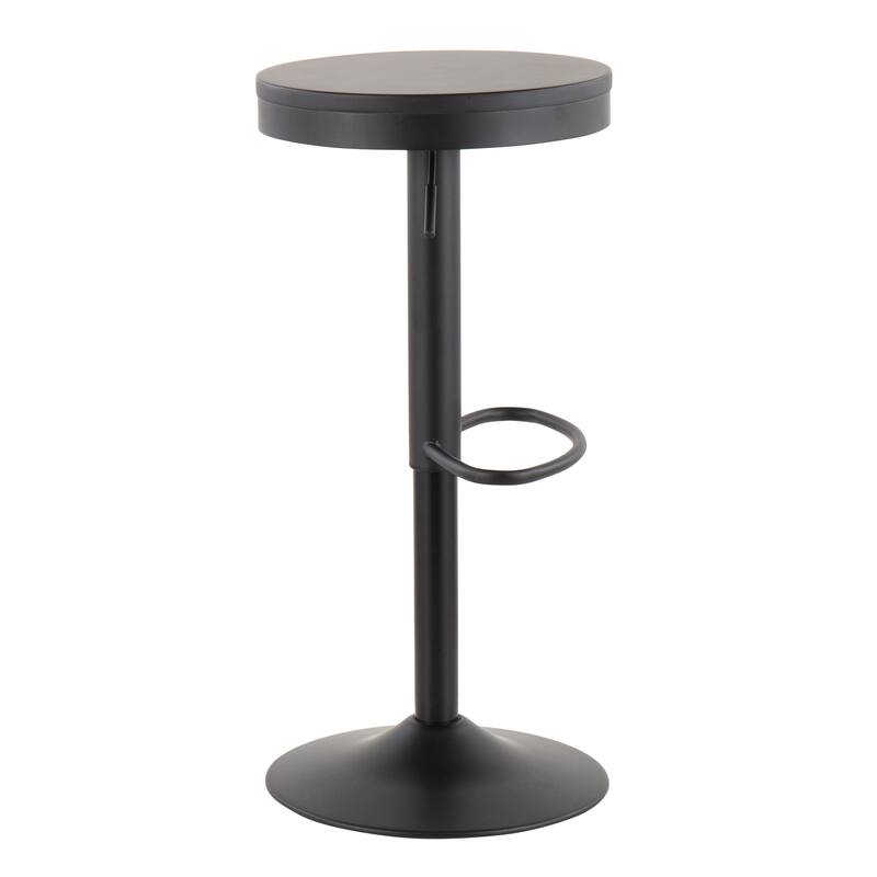Carbon Loft Goddard Industrial Adjustable Bar Stool (Set of 2)