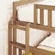 preview thumbnail 5 of 38, Max & Lily Twin over Twin Bunk Bed with Ladder on End