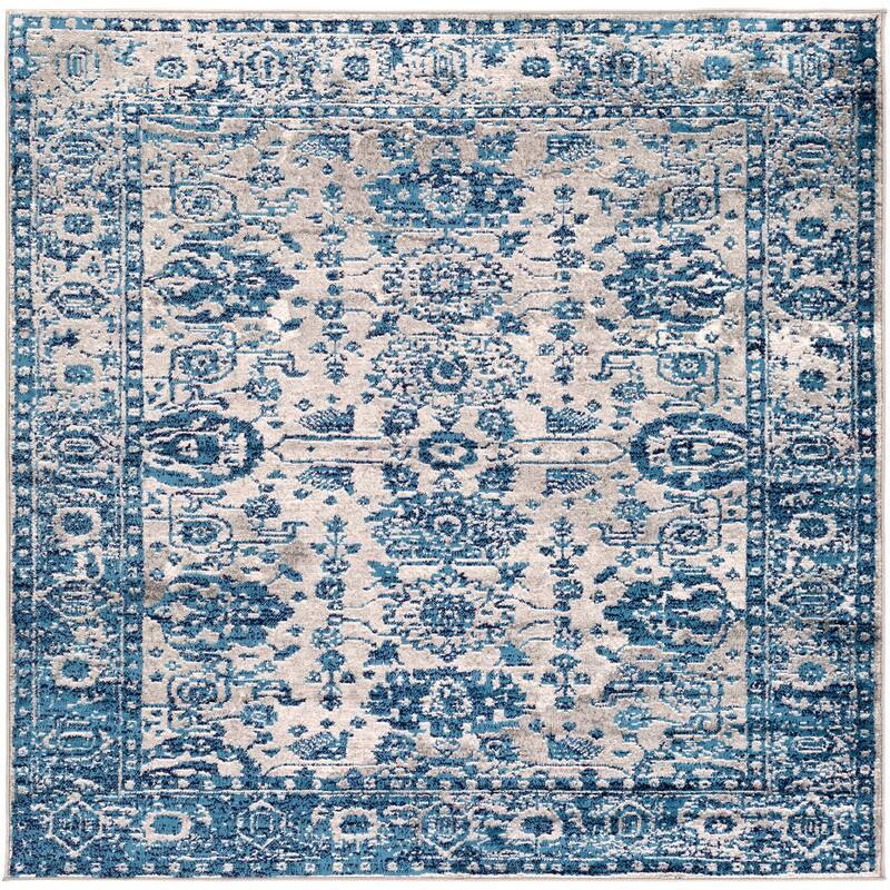 Livabliss Reimes Distressed Traditional Area Rug