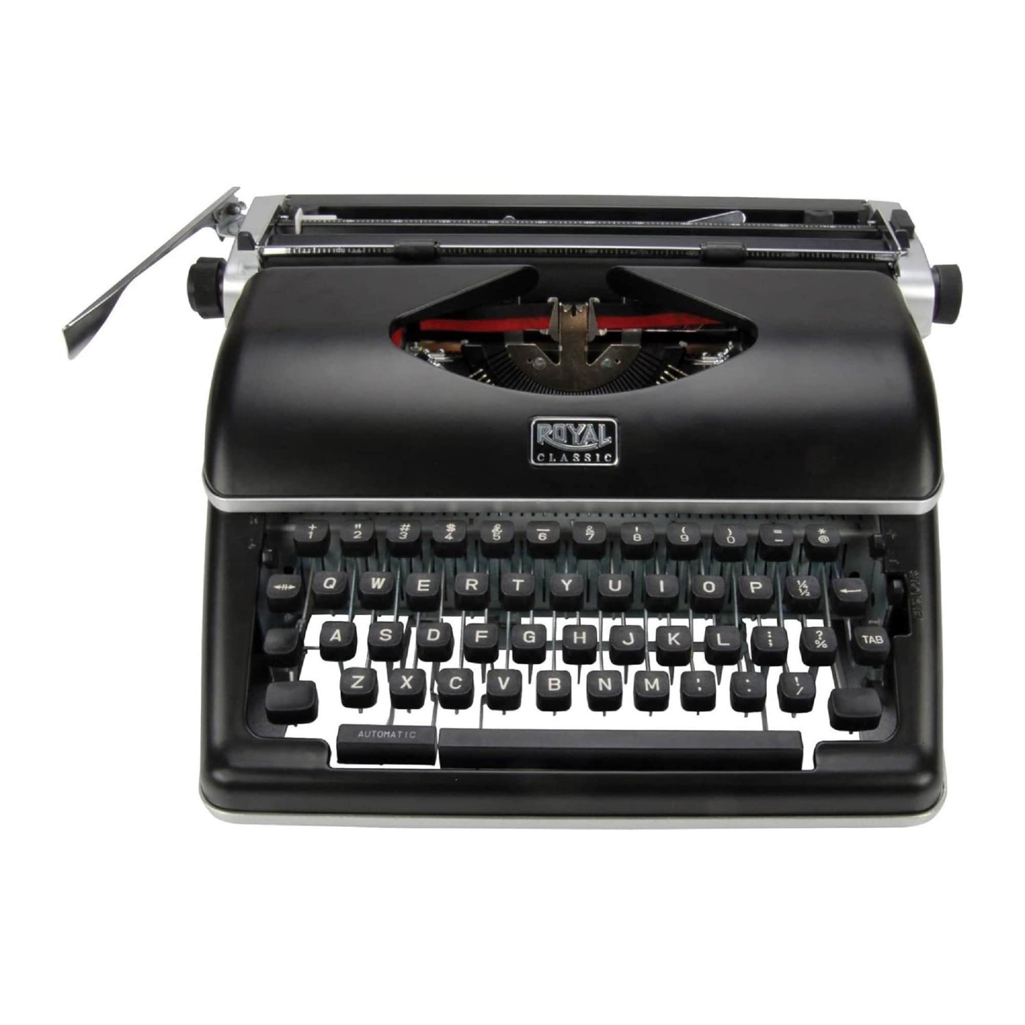 Royal Classic Manual Typewriter (Black) - Black