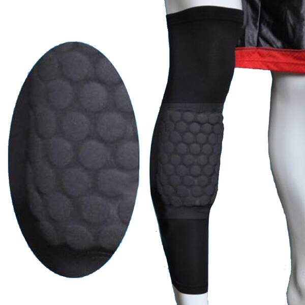 Shop Image Size Xl Basketball Knee Pad Long Leg Sleeve Honeycomb